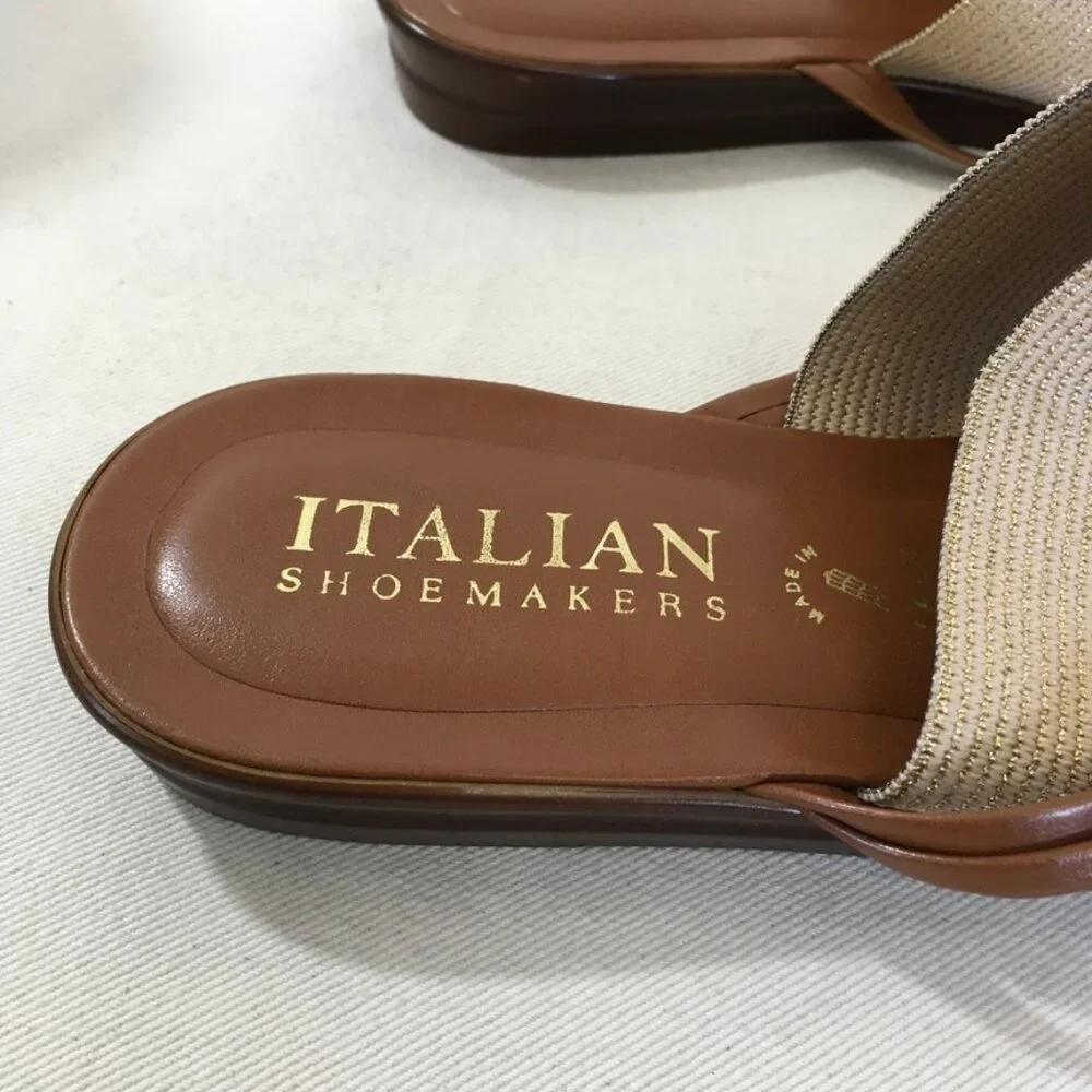 NWOT Italian Shoemakers Heidie Sandal Sz 10W